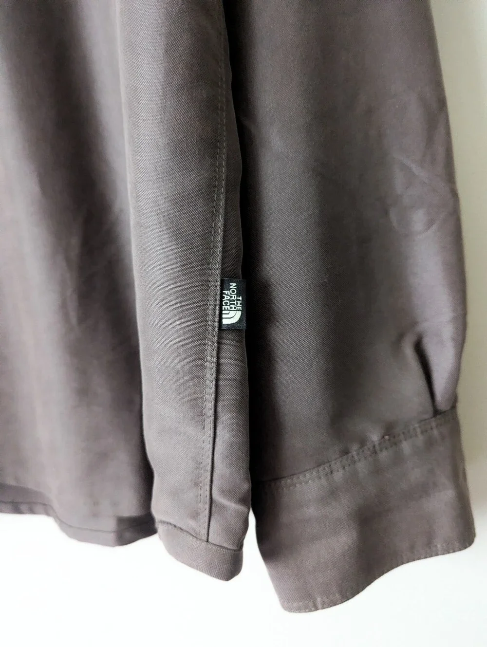 The North Face Brown/Grey Men's Button Up